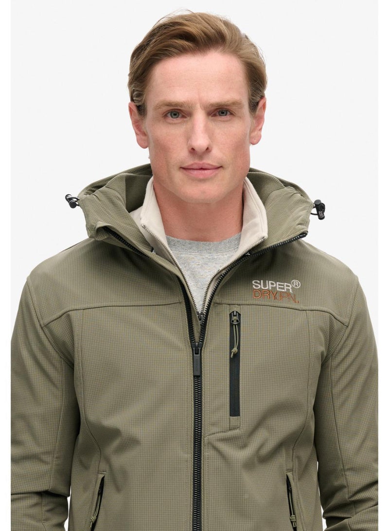 HOOD RIPSTOP SOFTSHELL TREKKER