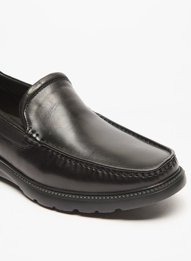 Men's Solid Slip-On Loafers