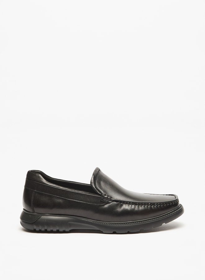 Men's Solid Slip-On Loafers