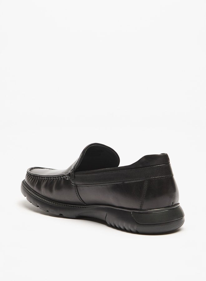 Men's Solid Slip-On Loafers