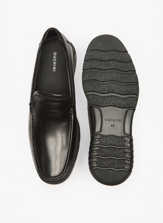 Men's Solid Slip-On Loafers