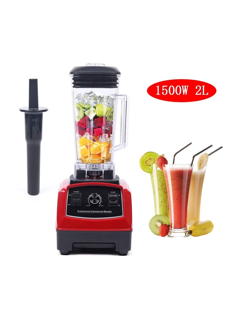 Silver Crust 4500W Heavy Duty Commercial Grade Blender: Multifunctional 2-in-1 Juicer Mixer with 2 Jars SC-1589 | Dishwasher Safe, Stainless Steel Blades | Fruit Processor, Grinder, Smoothie Maker