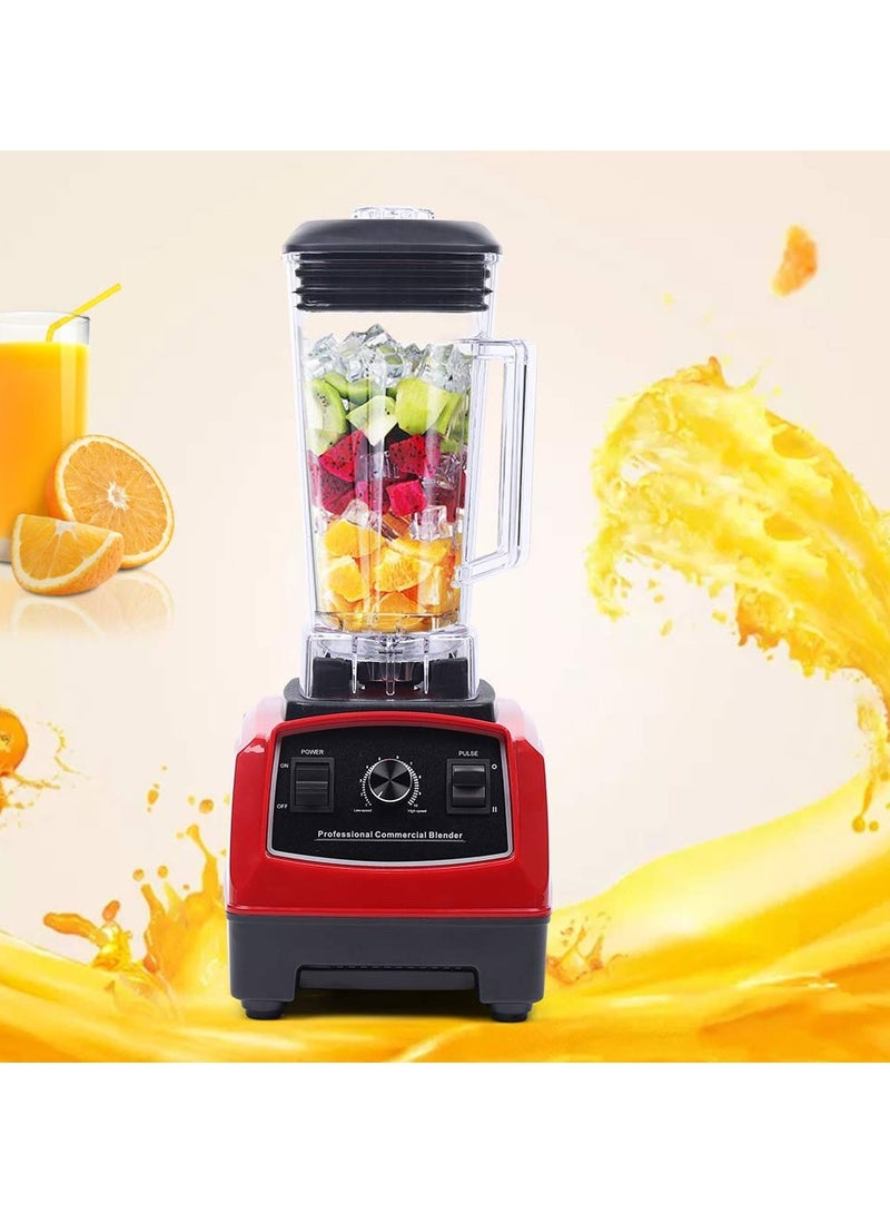 Silver Crust 4500W Heavy Duty Commercial Grade Blender: Multifunctional 2-in-1 Juicer Mixer with 2 Jars SC-1589 | Dishwasher Safe, Stainless Steel Blades | Fruit Processor, Grinder, Smoothie Maker