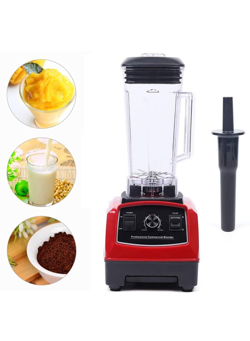 Silver Crust 4500W Heavy Duty Commercial Grade Blender: Multifunctional 2-in-1 Juicer Mixer with 2 Jars SC-1589 | Dishwasher Safe, Stainless Steel Blades | Fruit Processor, Grinder, Smoothie Maker