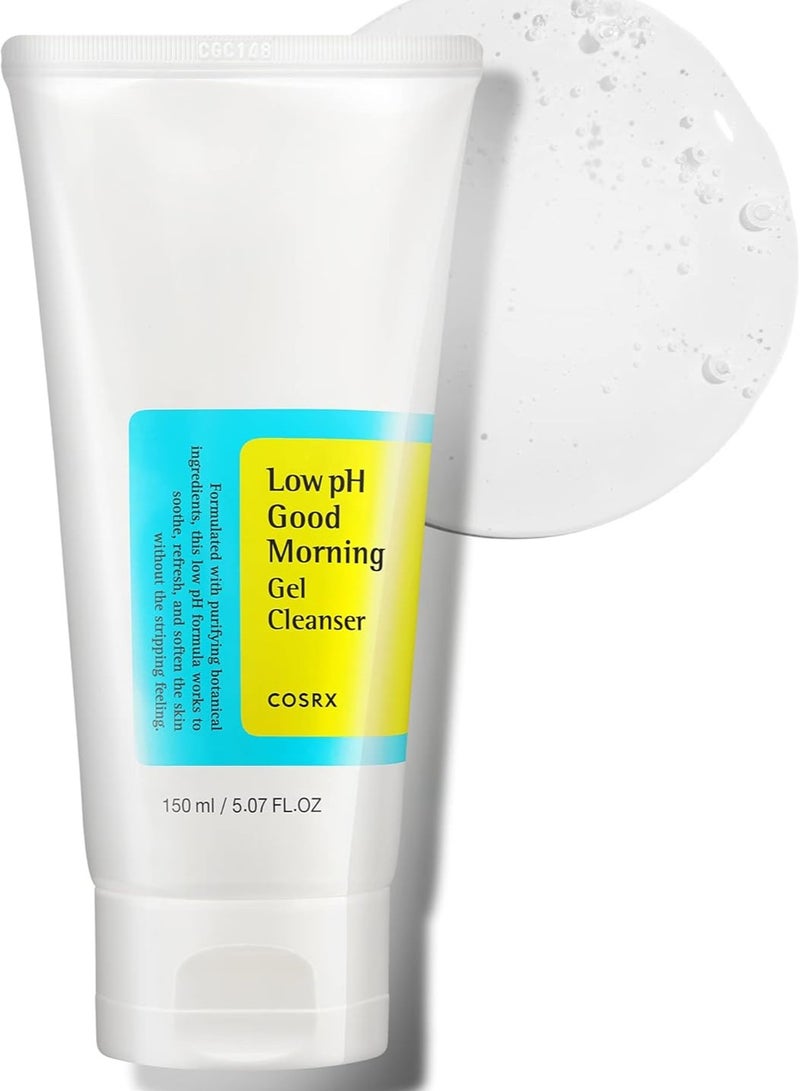 Good Morning Low-Ph Cleanser (150ml) + COSRX Aloe Soothing Sun Cream (50ml) 200ml