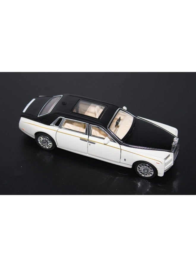 1:32 Rolls Royce Phantom Diecast Metal Model | Pull Back Alloy Car with Unique Features | Collectible Truck Toy for Kids | Ideal Gift for Boys & Girls