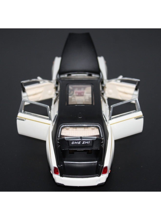 1:32 Rolls Royce Phantom Diecast Metal Model | Pull Back Alloy Car with Unique Features | Collectible Truck Toy for Kids | Ideal Gift for Boys & Girls