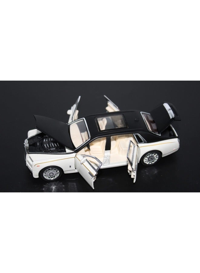1:32 Rolls Royce Phantom Diecast Metal Model | Pull Back Alloy Car with Unique Features | Collectible Truck Toy for Kids | Ideal Gift for Boys & Girls
