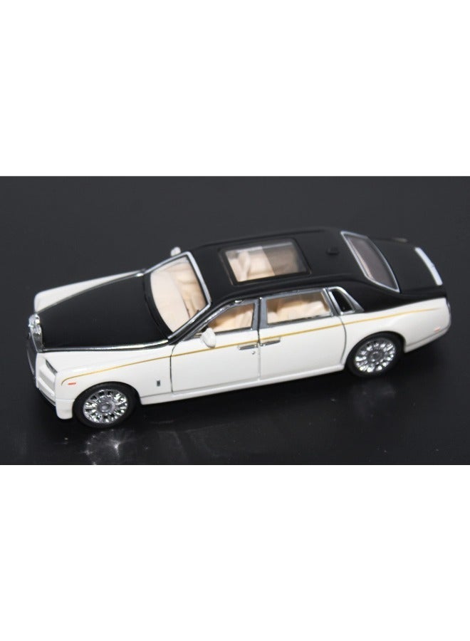 1:32 Rolls Royce Phantom Diecast Metal Model | Pull Back Alloy Car with Unique Features | Collectible Truck Toy for Kids | Ideal Gift for Boys & Girls