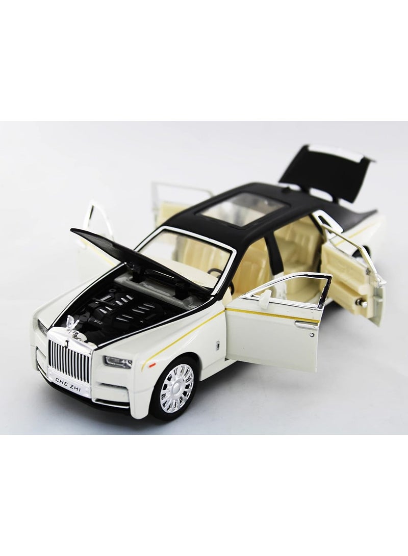 1:32 Rolls Royce Phantom Diecast Metal Model | Pull Back Alloy Car with Unique Features | Collectible Truck Toy for Kids | Ideal Gift for Boys & Girls