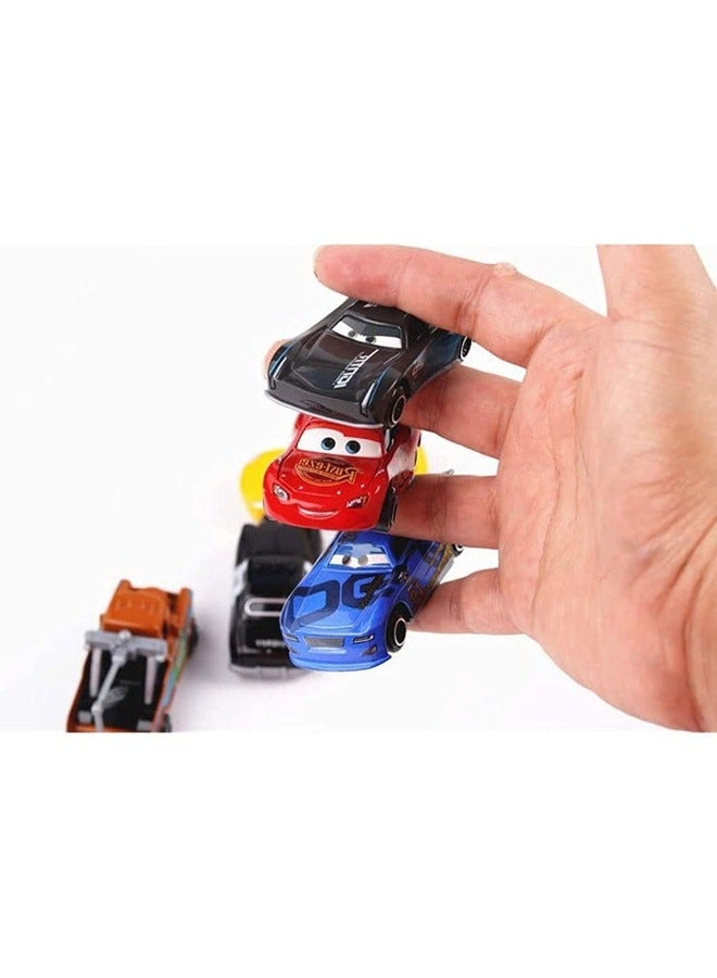 1 Truck & 6 Cars Toy Set – Perfect Birthday Gift Idea for Kids