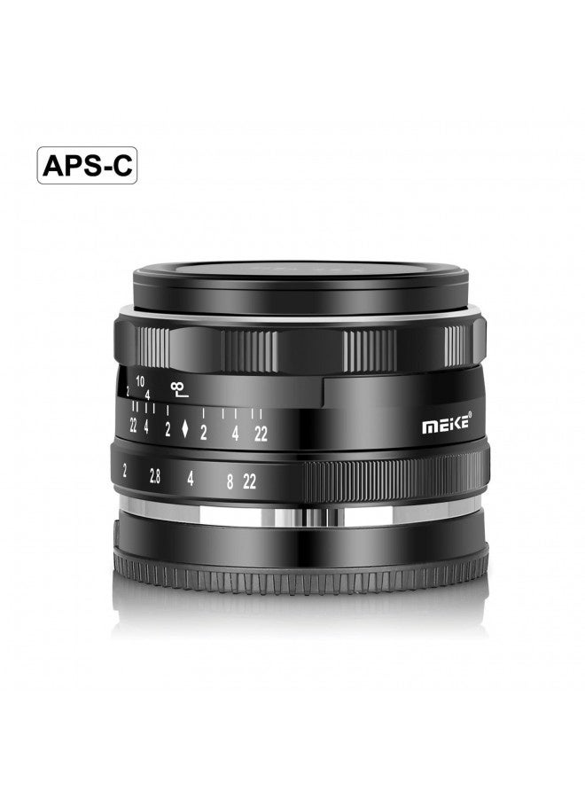 Meike 35Mm F1.7 Manual Focus Prime Lens For Micro 4/3 Mft M4/3 Compatible With Olympus And Panasonic Mirrorless Cameras Gh4 Gh5 Gh6 Om-1