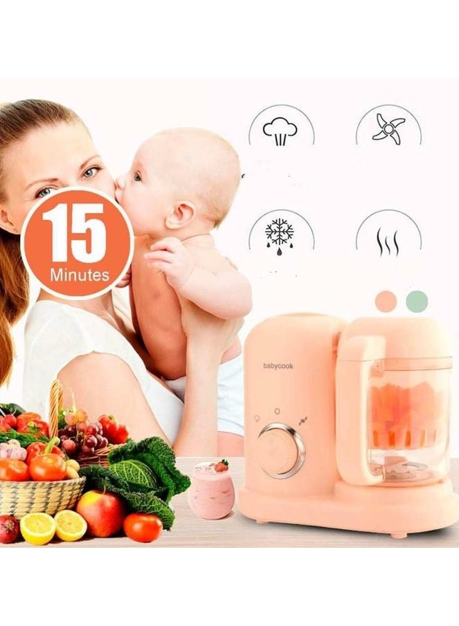 Baby Food Maker & Blender, Electric Steamer & Mini Food Grinder for Baby Food, Cooking & Mixing