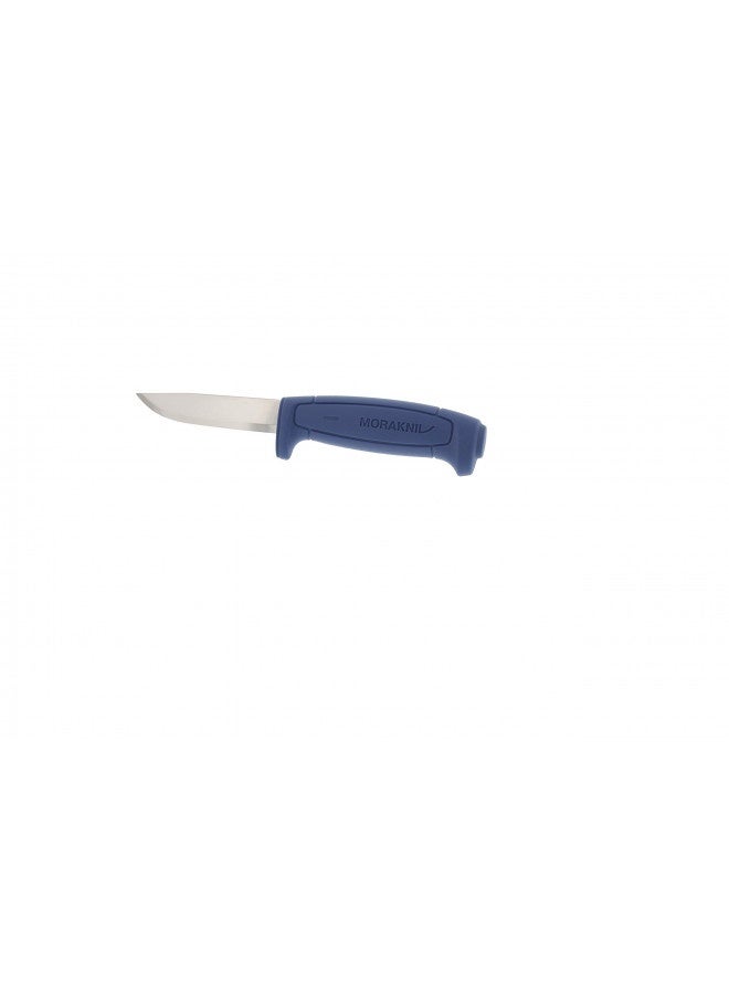 Morakniv Craftline Basic 546 Fixed Blade Utility Knife With Sandvik Stainless Steel Blade And Combi-Sheath, 3.6-Inch