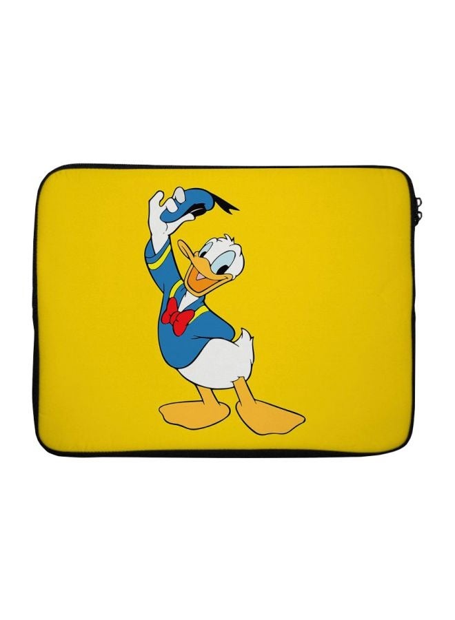 Donald Duck Laptop Sleeve With Zip