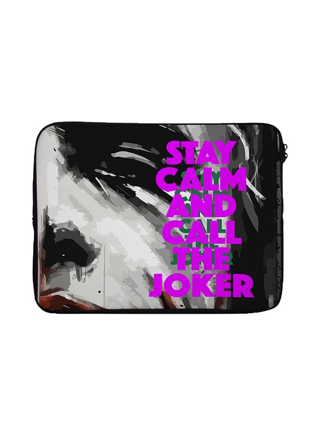 Calm Joker Suicide Squad Laptop Sleeve