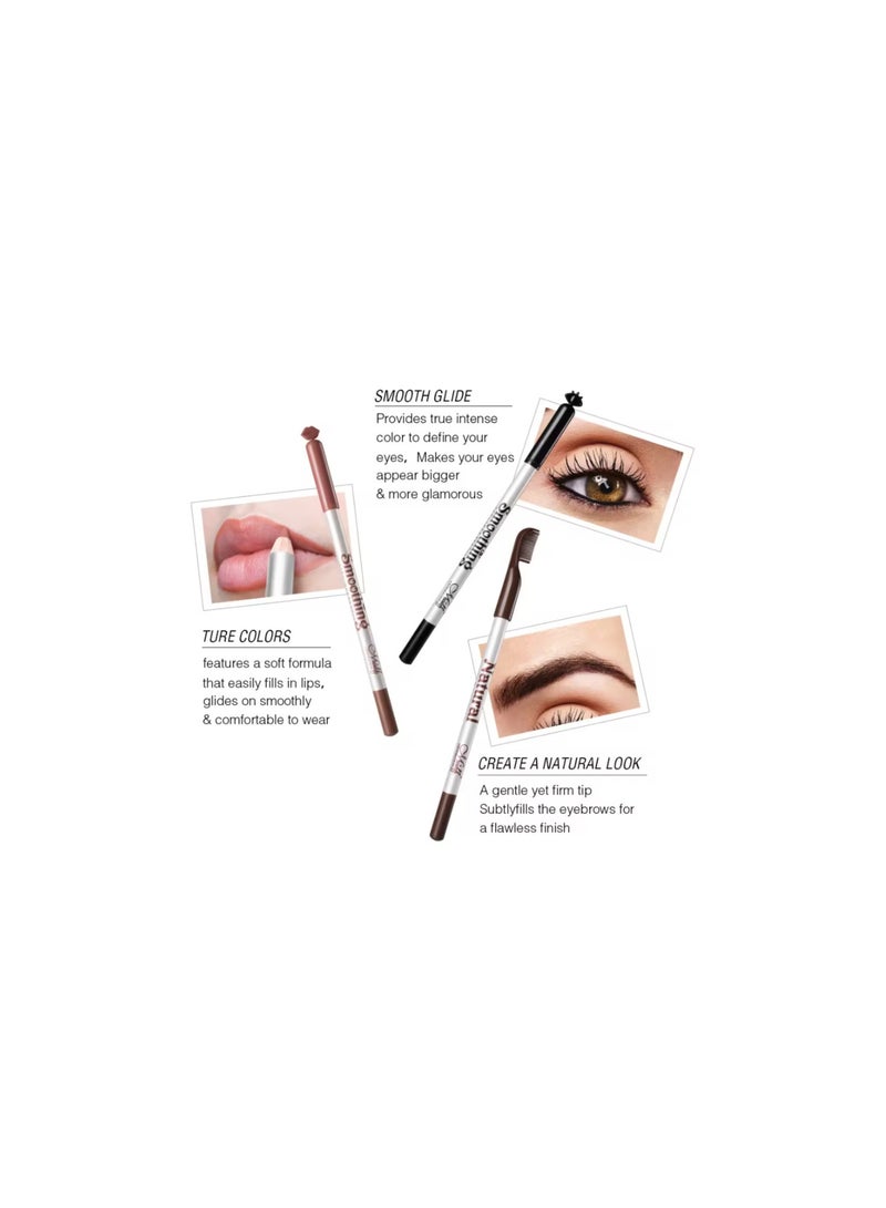 Eye Lip And Eyebrow 3In 1 Kit 288 Pieces