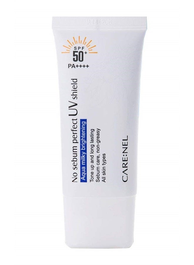 Korean Sunscreen for face Spf 50 Face Lotion No Sebum Sunblock Waterproof Korean Skin Care Suncream for Women, Men, Kids and Baby and for Sensitive Skin oily skin