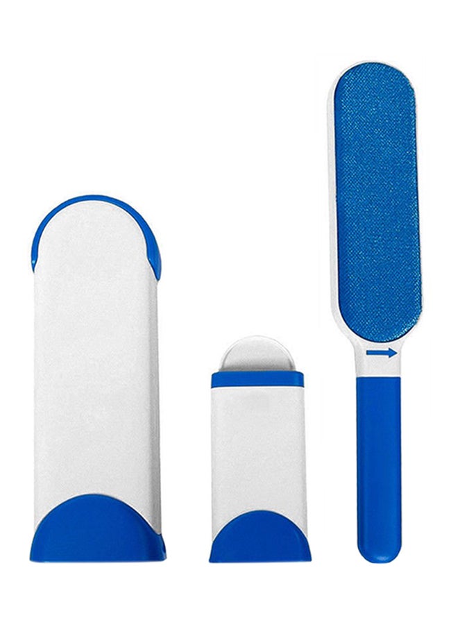 Portable Fuzz Lint Remover White/Blue