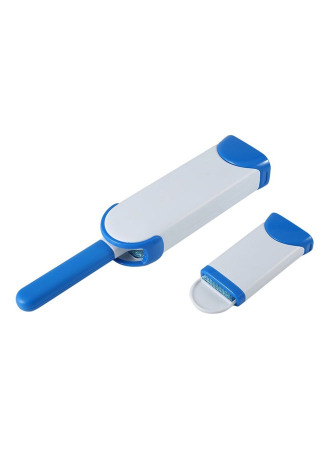 Portable Fuzz Lint Remover White/Blue