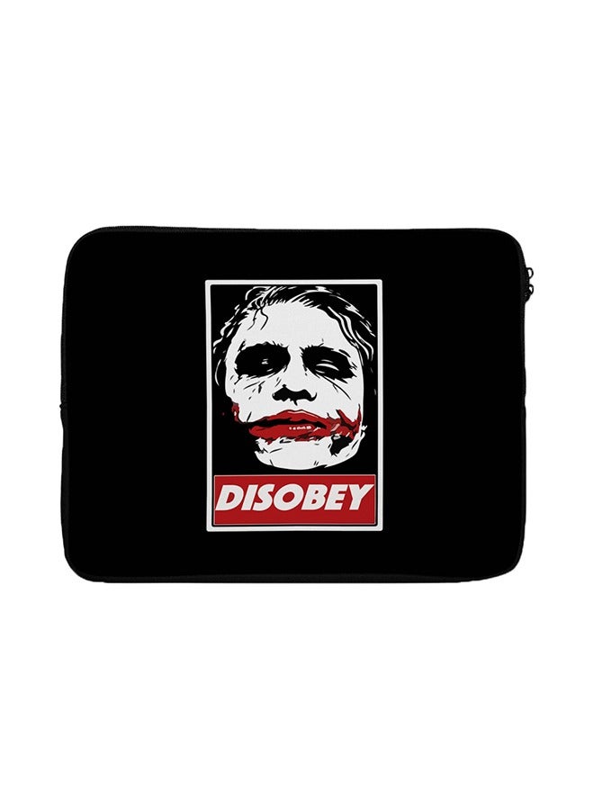 Disobey Joker Batman Printed Laptop Sleeve