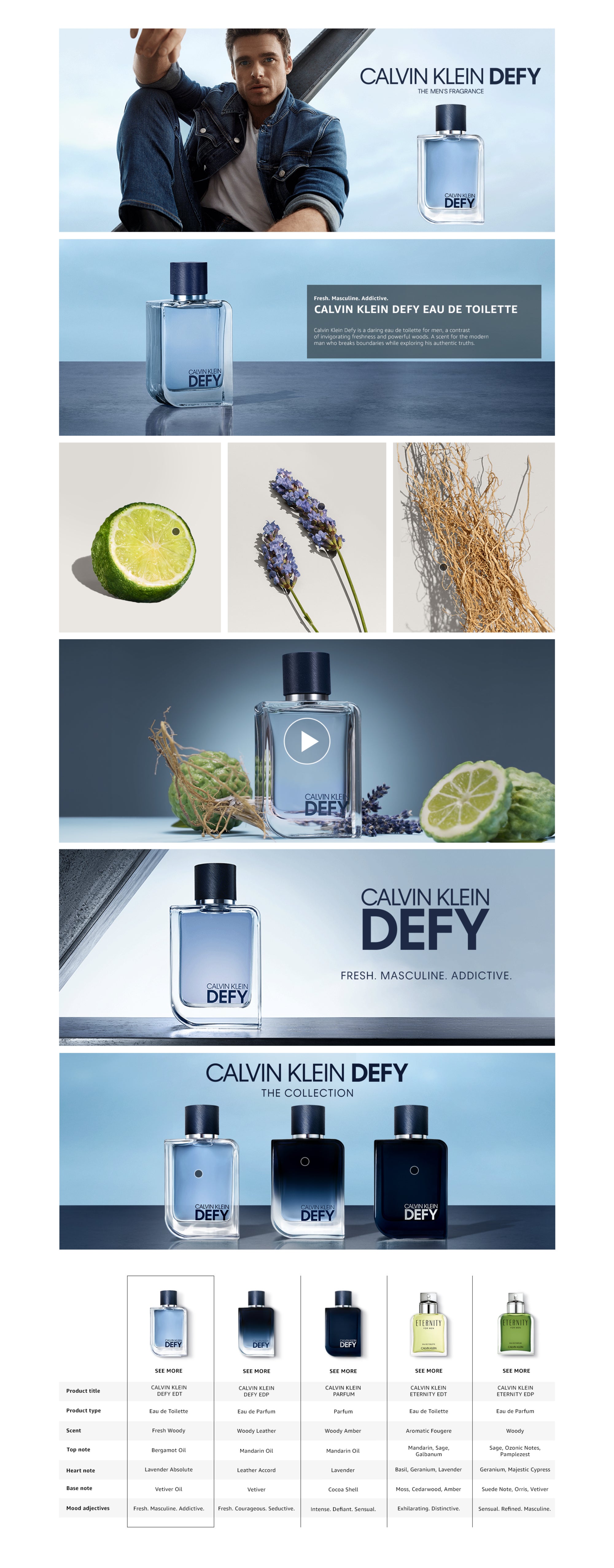 Defy Eau De Toilette 30ml