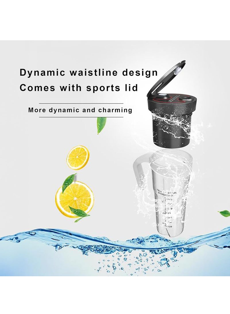 470ML Wireless Portable Personal Blender,Portable Blender,USB Rechargeable Juicer Cup,Waterproof Fruit Mixing Machine for Office Gym Outdoor & Home