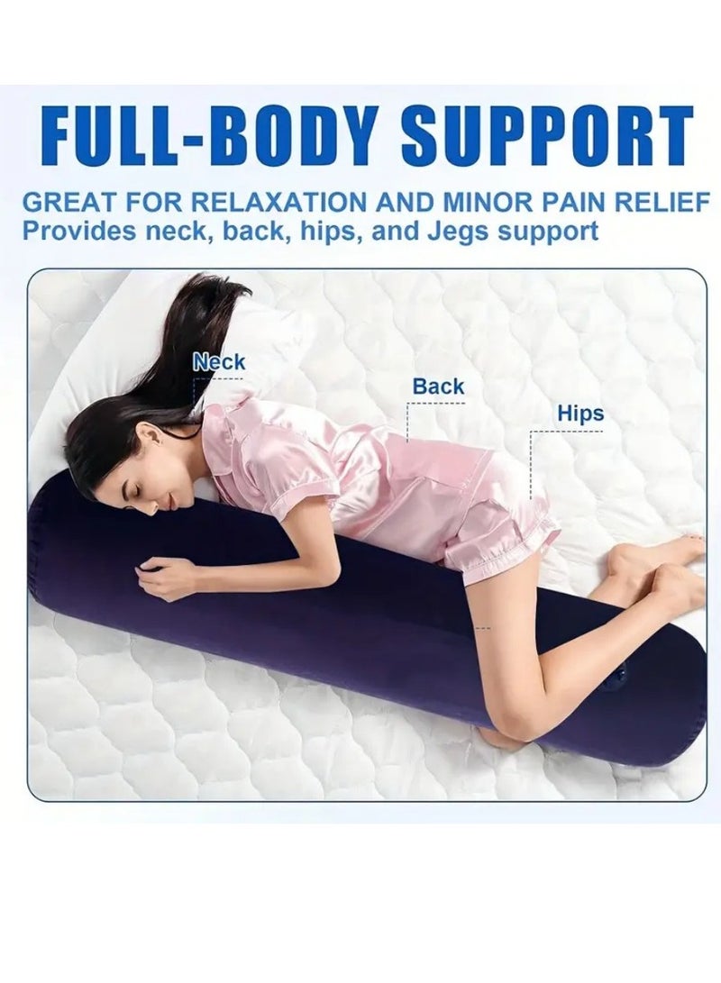 1pc Leg Positioner Pillow, Enhance Intimacy With Inflatable Love Pillow For Couples, Portable Leg Pillow For Knee Foot