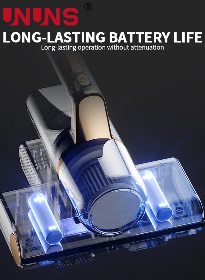 4-in-1 Mattress Vacuum Cleaner,Upgraded 14KPa UV Bed Cleaner Handheld Effectively Clean Up Bed,Cloth Sofas,Carpets And Ther Fabric Surfaces,Powerful Handheld Vacuums For Dust And Pet Hair, Green