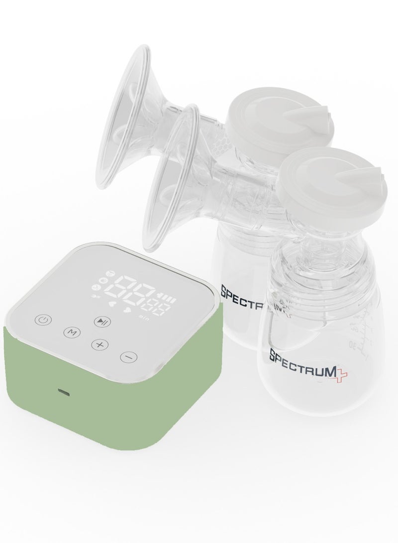 Electric Breast Pump Easy Comfort Natural Breast Pump Breastfeeding Pump with 4 Modes & 9 Levels, Ultra-Quiet, BPA Free, Rechargeable Breast Milk Pump for Home and Travel