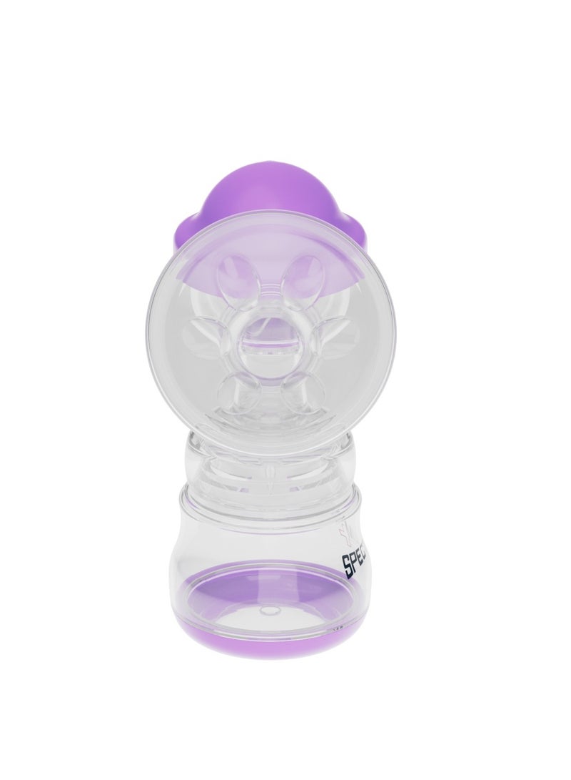 Active Manual Breast Pump 0% BPA- Purple