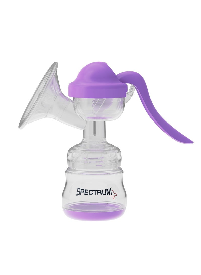 Active Manual Breast Pump 0% BPA- Purple