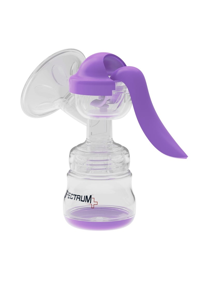 Active Manual Breast Pump 0% BPA- Purple