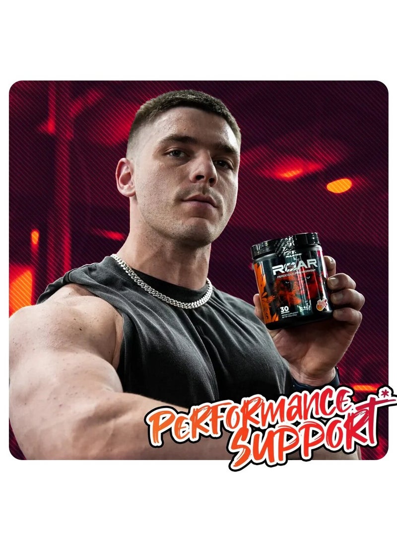 Ruleone, Roar Pre Workout, Fruit Punch, 315g, 30 Servings