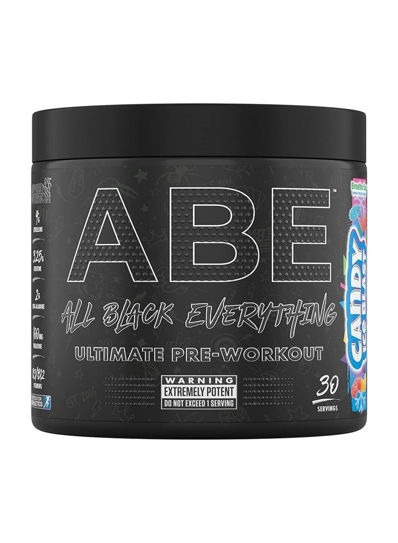 Applied Nutrition, ABE Pre Workout, Candy Icy Blast, 375g, 30 Servings