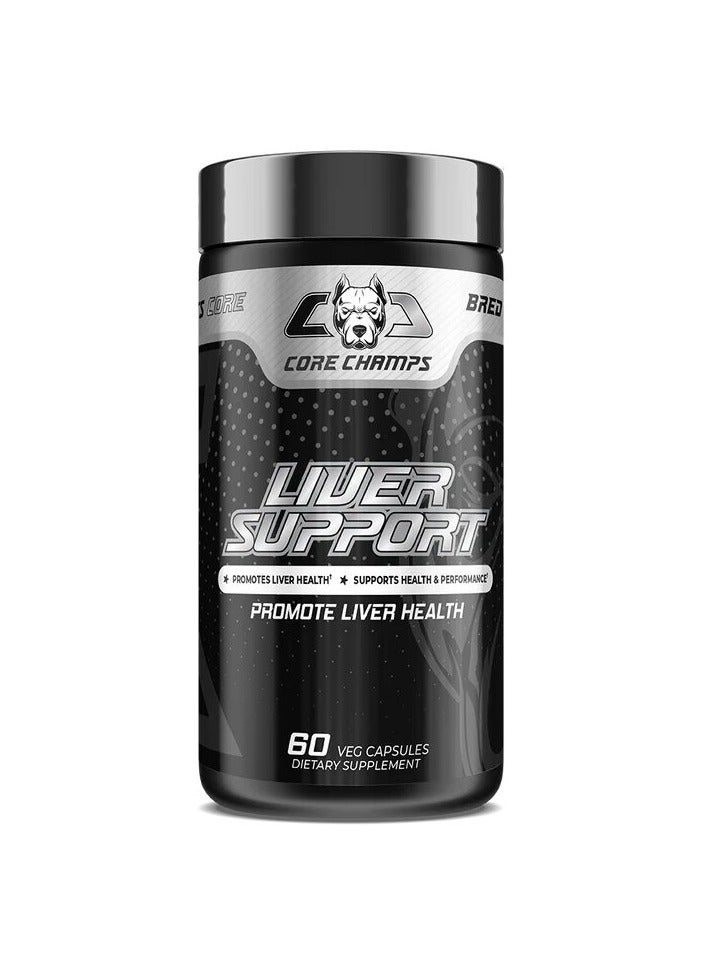 Core Champs, Liver Support, 60 Caps, 60 Servings