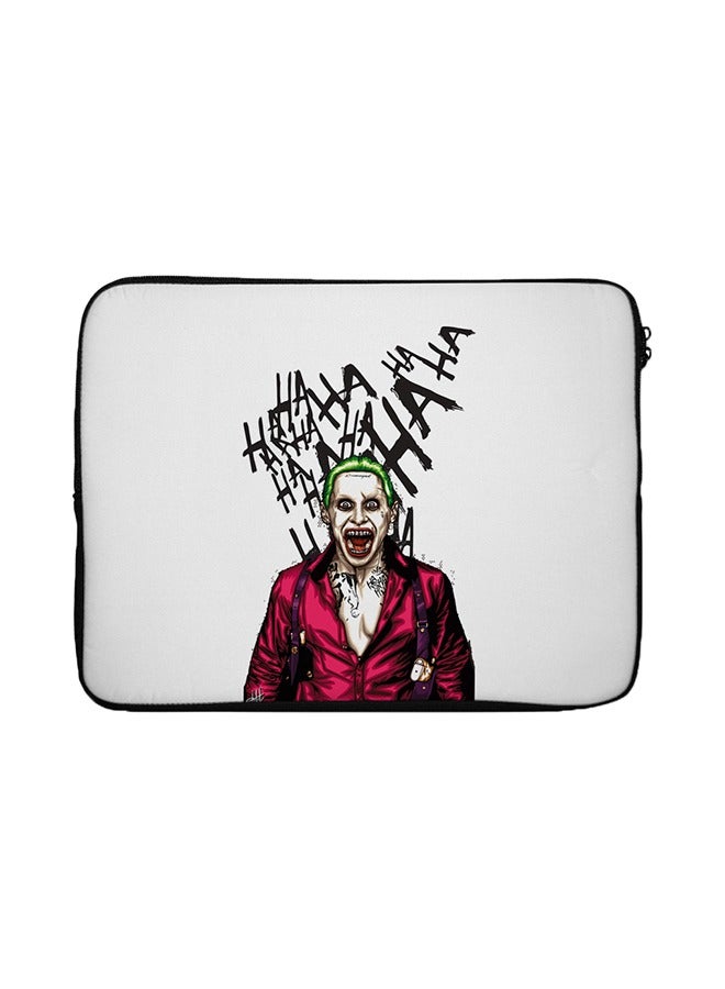 Joker Laugh Suicide Squad Laptop Sleeve