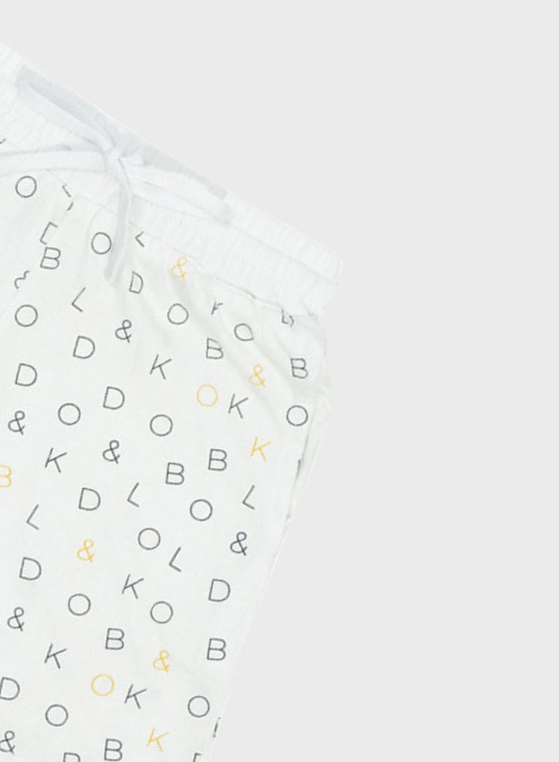 Kids Aop Signature Shorts