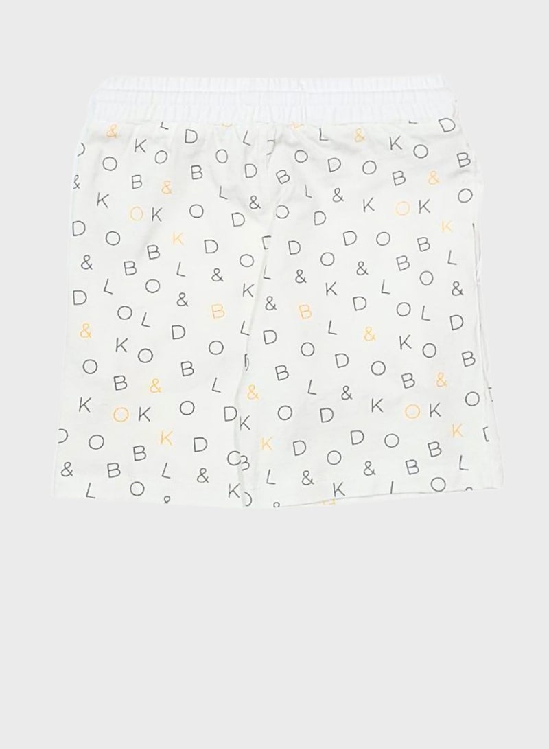 Kids Aop Signature Shorts