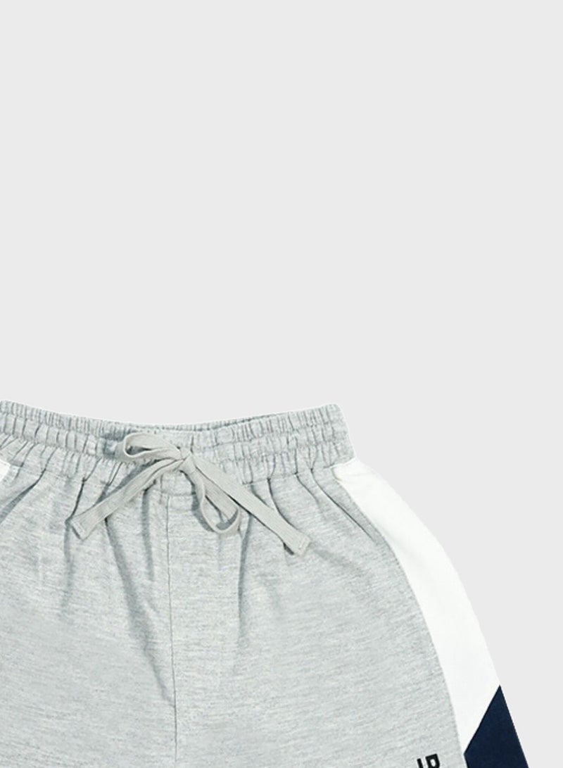 Kids Logo Print Shorts