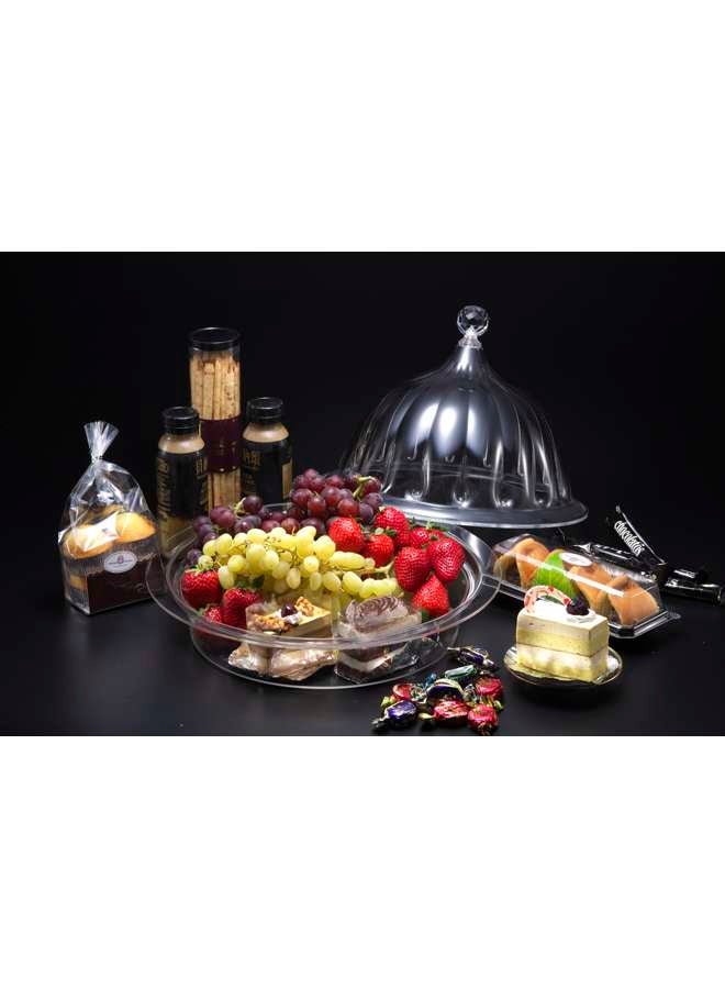 Acrylic Dome Serving Set 35 cm