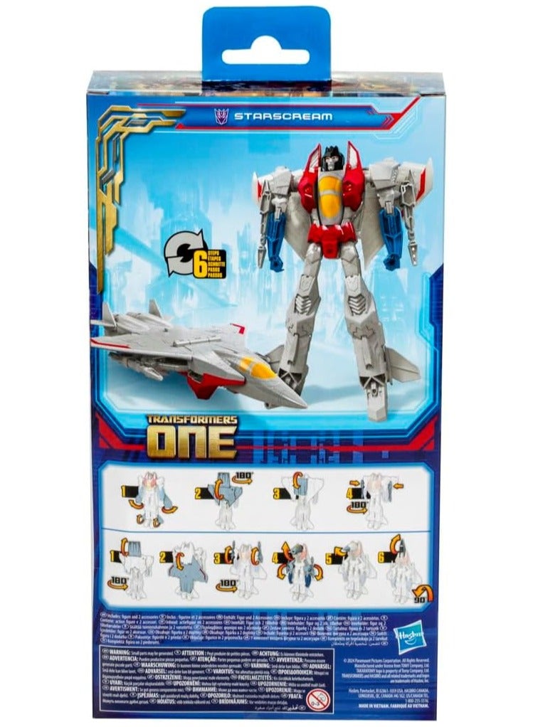 Transformers One Mega Changer Starscream 11-Inch Action Figure