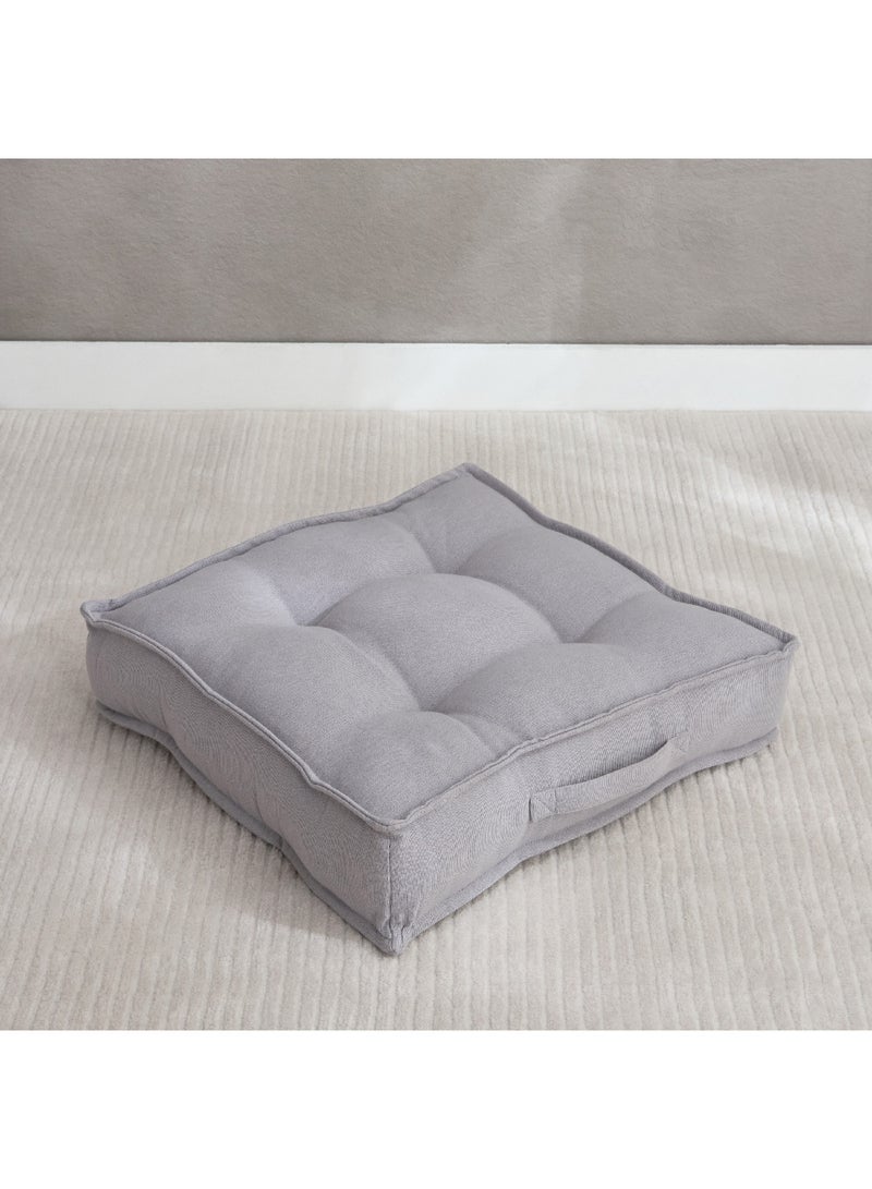 Atlanta Ezra Ribbed Floor Cushion 48 x 10 x 48 cm