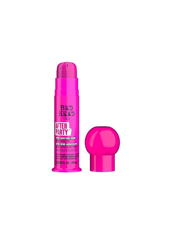 After Party Smoothing Cream for Silky and Shiny Hair - 100ml, Pack of 2