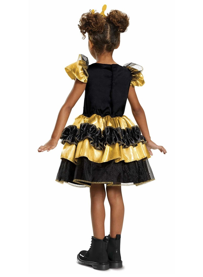 L.O.L Surprise Queen Bee Deluxe Girls Fancy Dress Up Costume