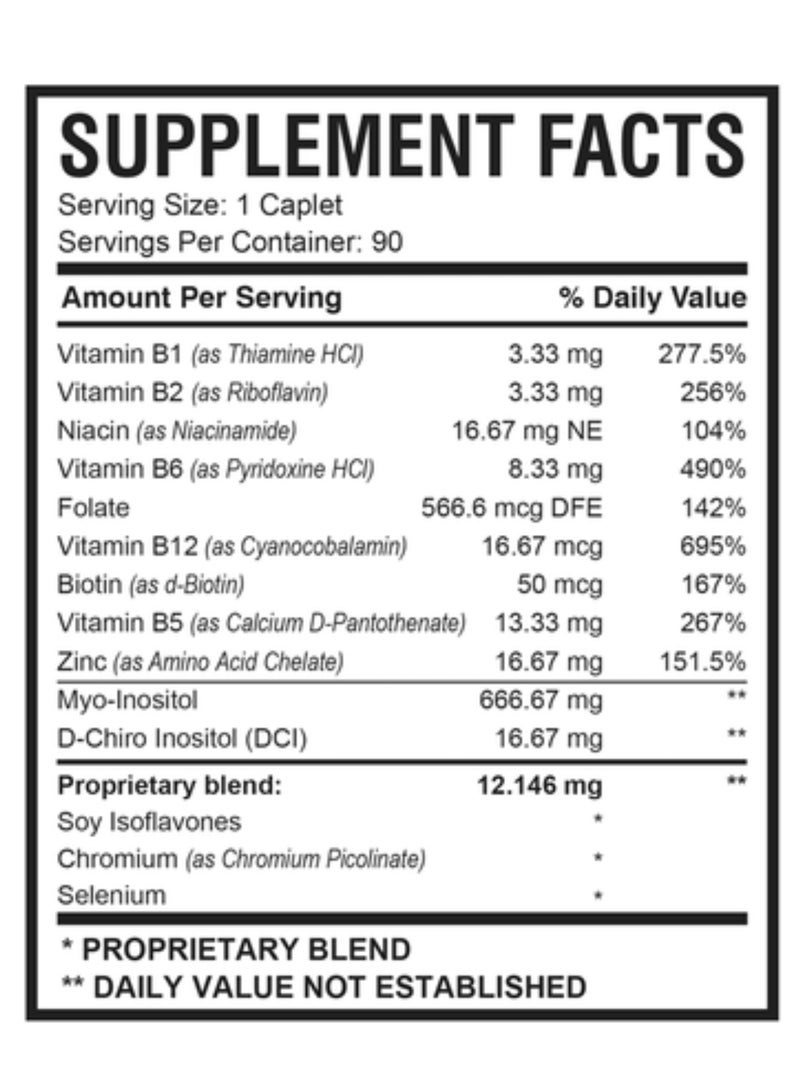 AMS Polysitol Dietery Supplement Caplets 90's