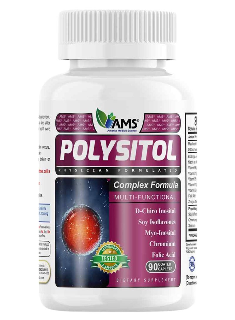 AMS Polysitol Dietery Supplement Caplets 90's