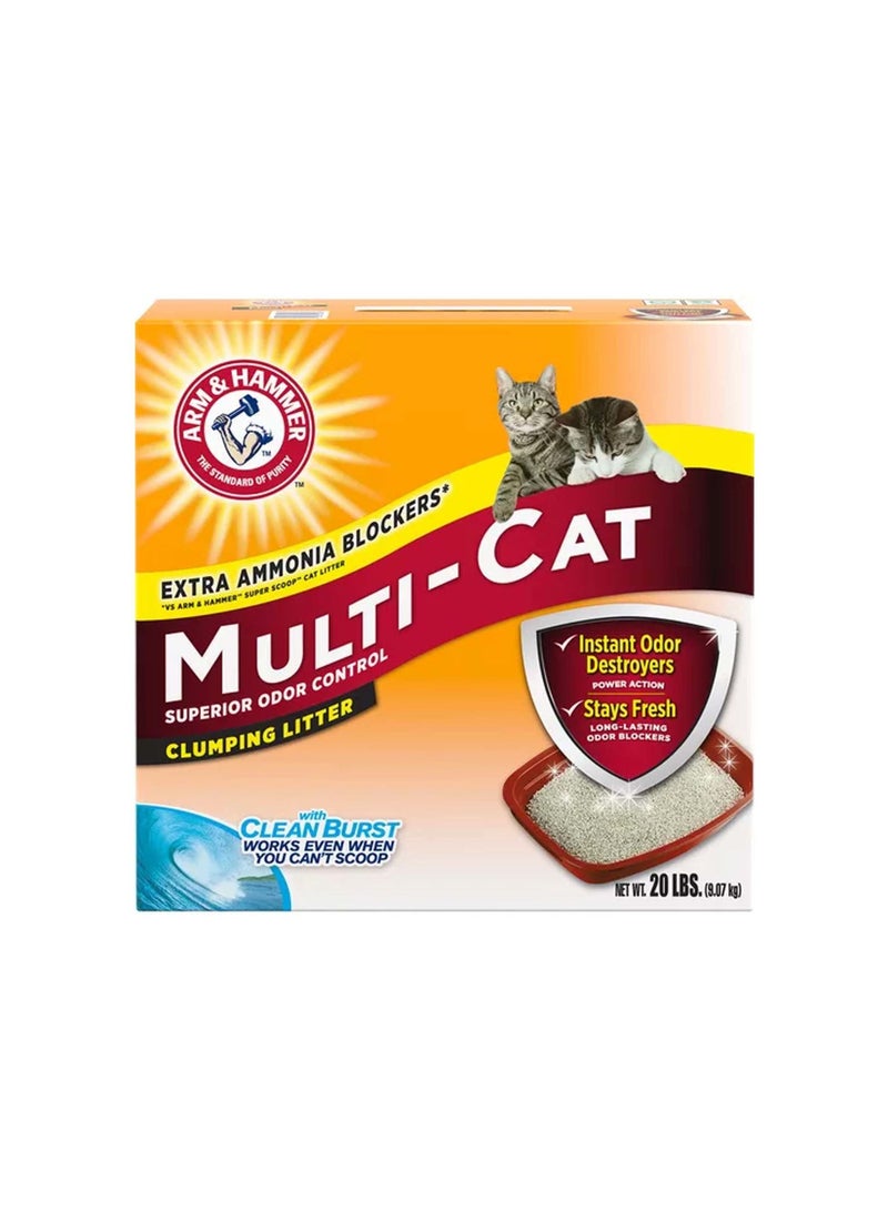 Multi-Cat Strength Clumping Litter 9.07 kg