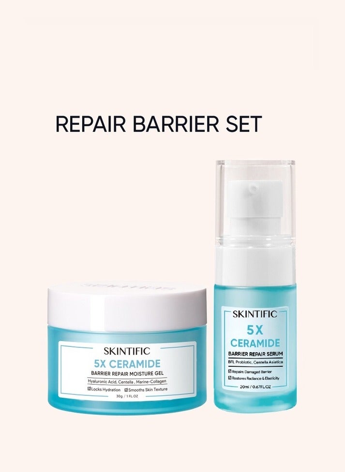 SKINTIFIC 5X Ceramide Skin Barrier Repair Set