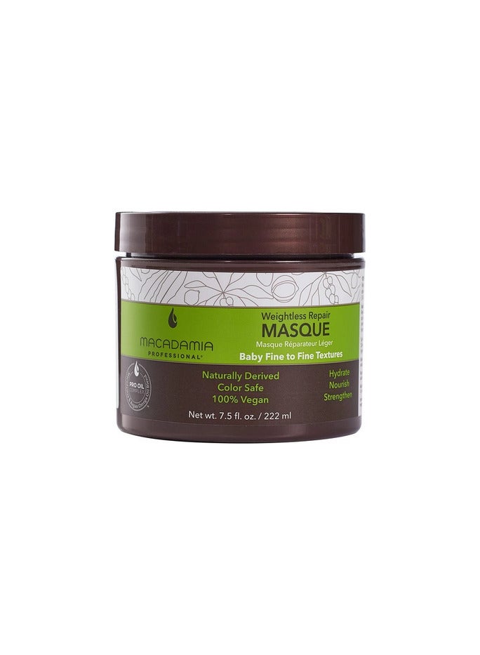 Macadamia Weightless Repair Masque 222ml